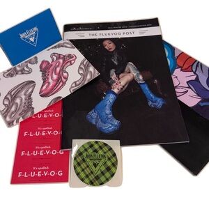 John Fluevog 3 for 15 SALE CLEARANCE Sticker Catalog Postcard